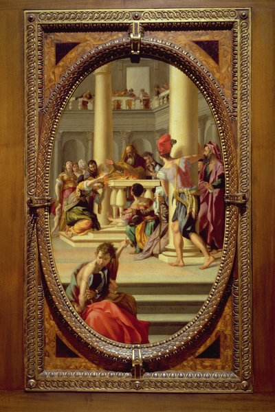Lavinia at the Altar by Mirabello Cavalori